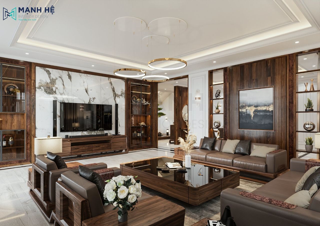 Thiết kế nội thất biệt thự