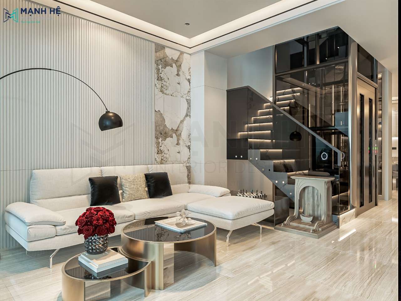 Thiết kế nội thất nhà phố